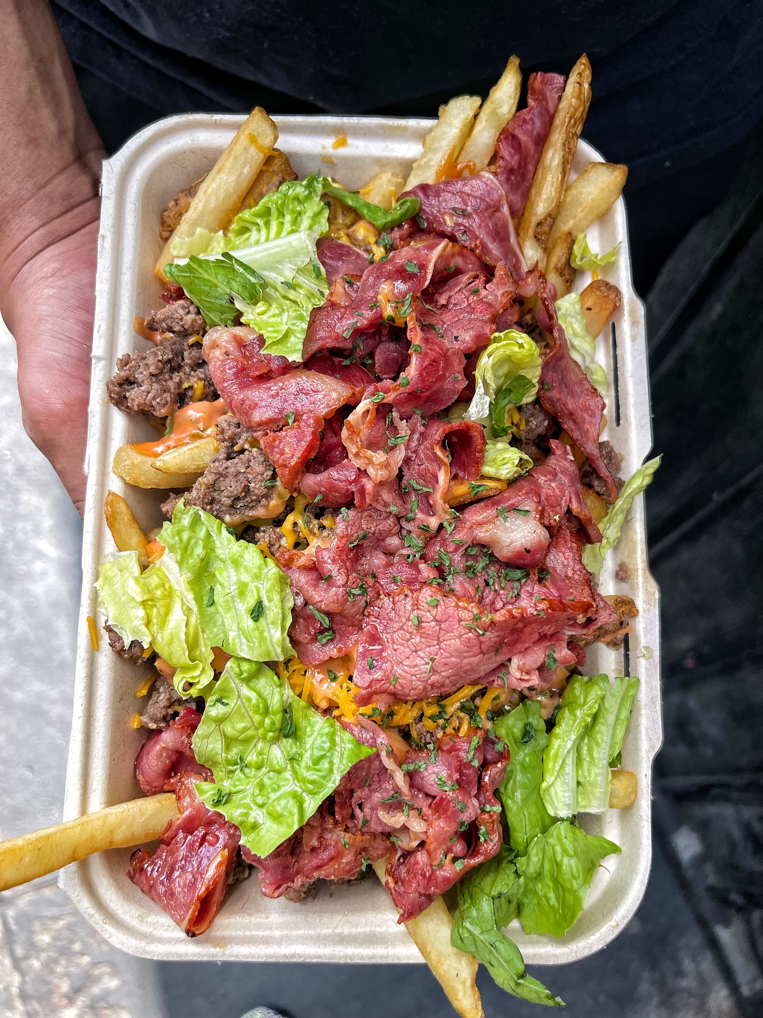 Colossal Burger Fries